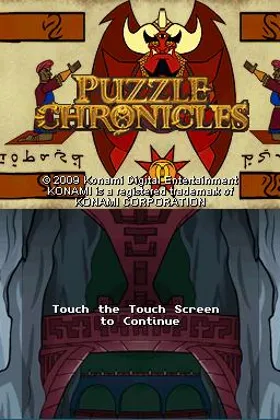 Puzzle Chronicles (USA) (En,Fr,Es) screen shot title